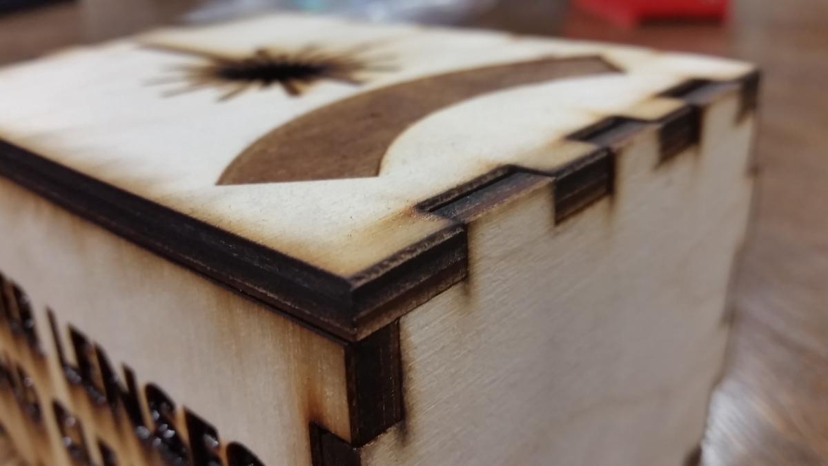 Laser Cut and Engraved Box | MakeHaven