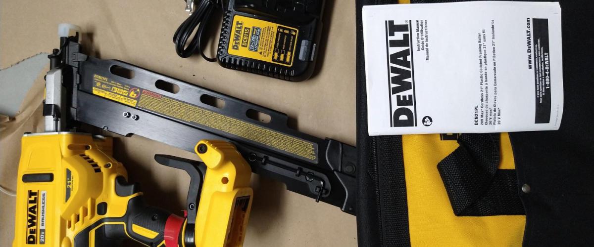 Dewalt 21deg Plastic Collated Framing Nailer MakeHaven