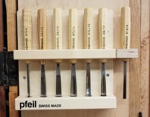 Pfeil Swiss Made Carving Tool Intermediate Size Set C 6 Piece